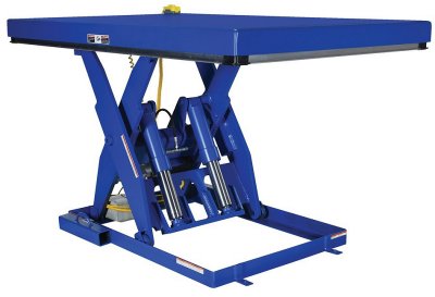 Vestil Electric Hydraulic Scissor Lift Table 6000 Lb Load 48" X 72"